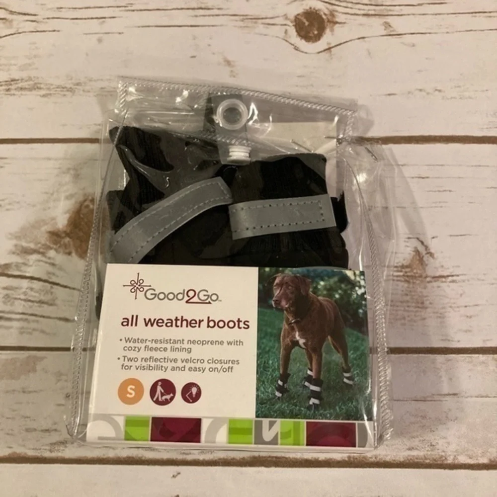 Dog Good To Go All Weather Boots Size Small